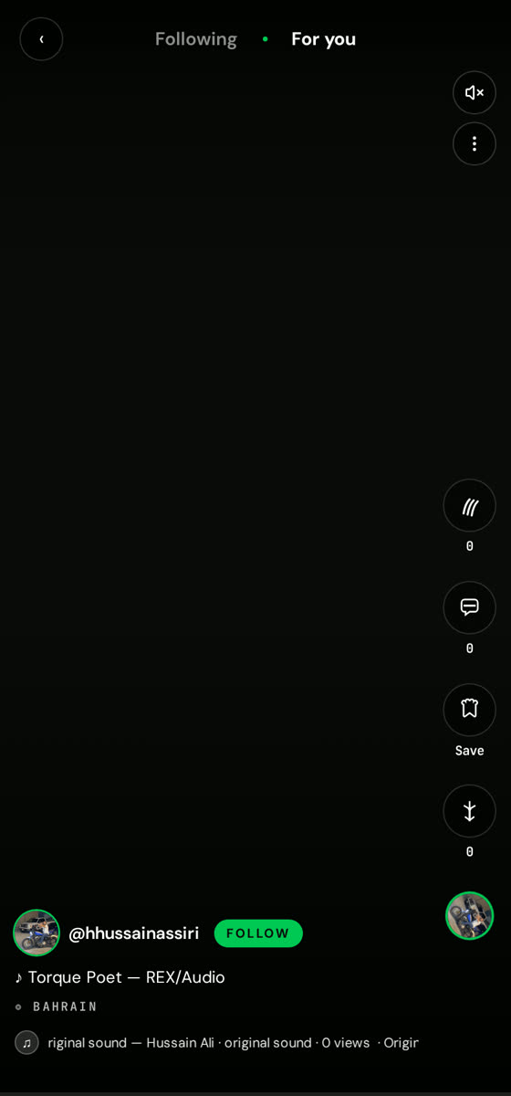 ZOMBIEREX reels screen with a full-screen vertical clip